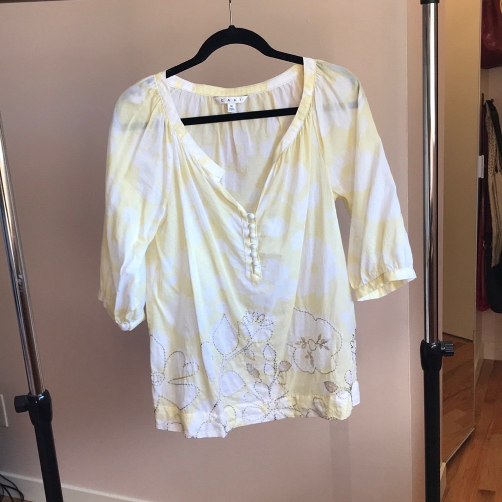 CAbi peasant blouse